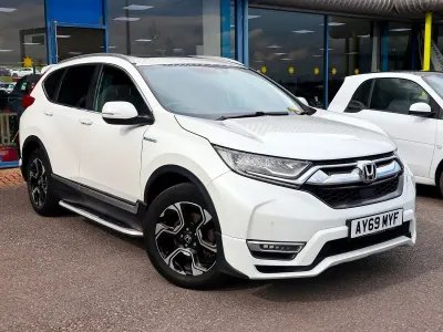 Used Honda CR-V Hybrid 184 HP (135 kW) 2020 White SUV