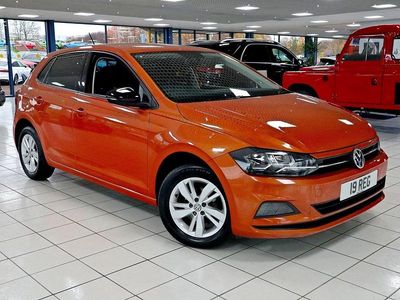 Orange Used 2019 VW Polo SE Hatchback | £12,489 (Fair price)
