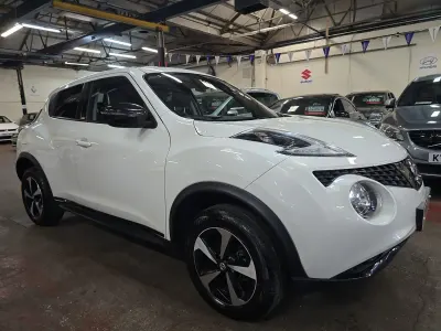Used Nissan Juke 112 HP (82 kW) 2019 White SUV