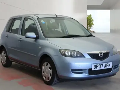 Used Mazda 2 80 HP (58 kW) 2007 Blue Hatchback