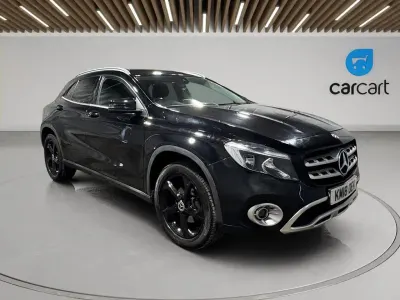 Used Mercedes GLA200 136 HP (100 kW) 2018 Black SUV