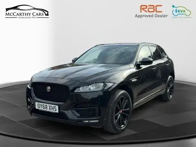 Second-hand Jaguar F-Pace R-Sport 296 CP (217 kW) 2018 Negru SUV
