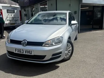 Used VW Golf VII S 105 HP (77 kW) 2013 Silver Hatchback