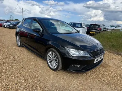 Begagnad Seat Leon SE Dynamic 130 HK (95 kW) 2019 Svart Halvkombi
