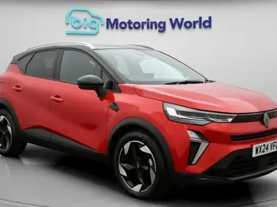 Used Renault Captur Techno 91 HP (66 kW) 2024 Red/black SUV