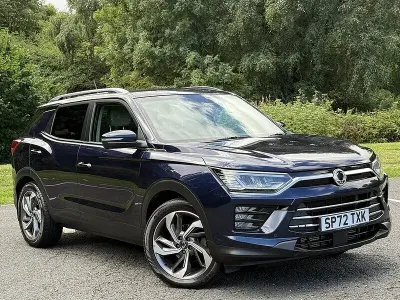 Used SsangYong Korando 136 HP (100 kW) 2022 Blue Estate