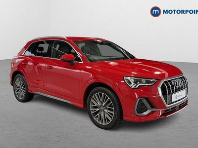 Red Used 2019 Audi Q3 S-Line SUV | £18,449 (Fair price)