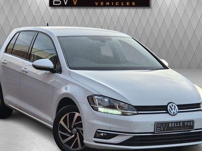White Used 2019 VW Golf VII Match Hatchback | £12,495 (Fair price)