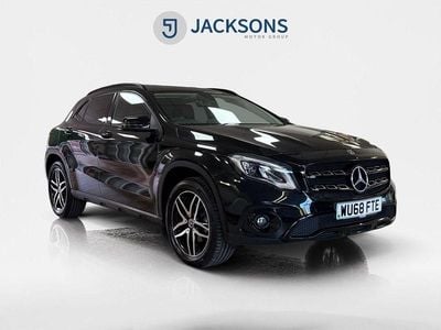 Used Mercedes GLA180 Urban 122 HP (89 kW) 2018 Black SUV