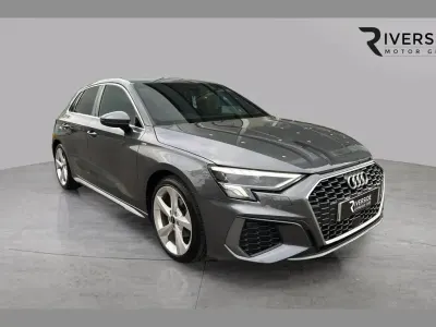 Usado Audi A3 S-Line 150 HP (110 kW) 2023 Cinzento Sedan
