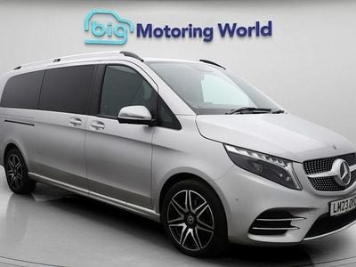 Silver Used 2023 Mercedes V300 AMG line MPV | £52,300 (Good price)