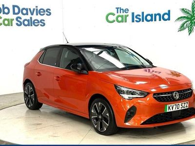 Used Vauxhall Corsa-e Elite 100 kW (136 HP) 2020 Orange Hatchback