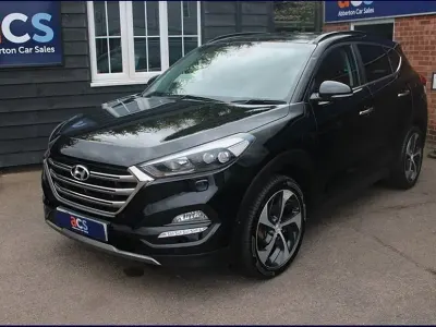 Second-hand Hyundai Tucson Premium SE 185 CP (136 kW) 2016 Negru SUV