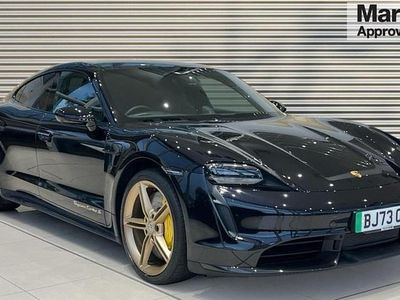 Black Used 2023 Porsche Taycan Sedan | £71,945 (Expensive)