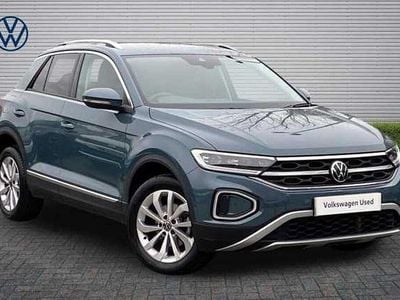 Used VW T-Roc Style 110 HP (80 kW) 2024 Blue SUV