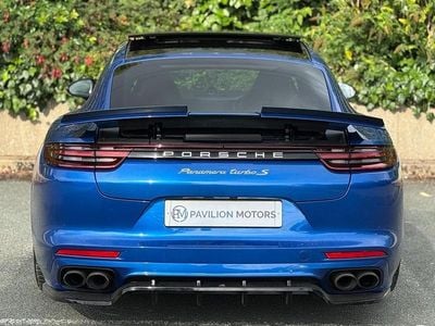 Used Porsche Panamera 680 HP (500 kW) 2018 Blue Hatchback