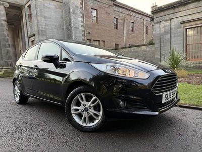 Used Ford Fiesta Zetec 2015 Black Hatchback