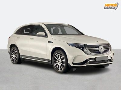 White Used 2020 Mercedes EQC400 AMG line SUV | £21,495 (Fair price)