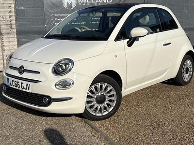 Used Fiat 500 Lounge 69 HP (50 kW) 2016 White Hatchback
