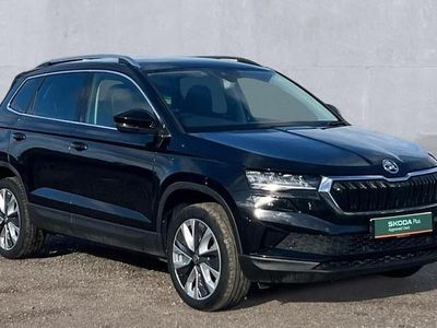 Black magic pearlescent Used 2024 Skoda Karoq SE L SUV | £23,650 (Good price)