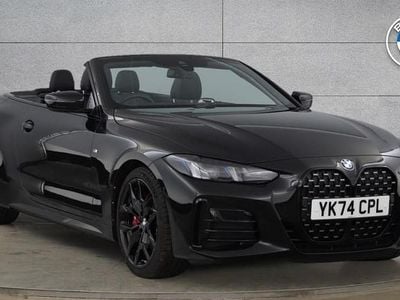Black Used 2025 BMW 420 M Sport Cabriolet | £42,945 (Fair price)
