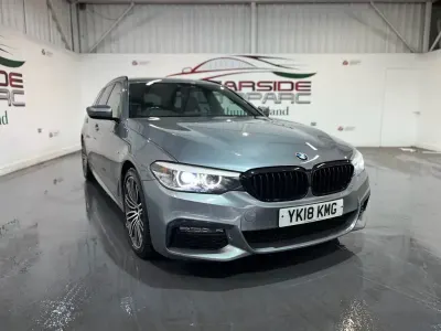 Used BMW 520 M Sport 190 HP (139 kW) 2018 Blue Estate