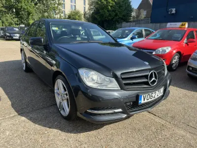 Used Mercedes C180 Executive 156 HP (114 kW) 2012 Black Sedan