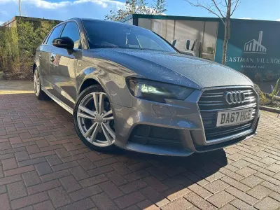 Used Audi A3 Sportback S-Line 190 HP (139 kW) 2018 Grey Hatchback