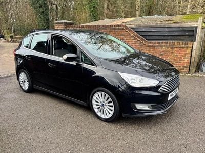 Used Ford C-MAX Titanium 125 HP (91 kW) 2018 Black MPV