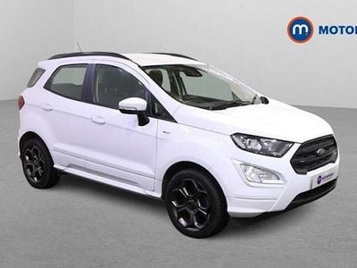 Used Ford Ecosport ST-Line 140 HP (102 kW) 2022 White SUV