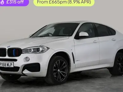 Used BMW X6 M Sport 258 HP (189 kW) 2018 White SUV