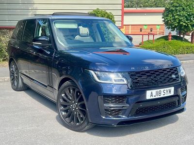Blue Used 2018 Land Rover Range Rover Autobiography SUV | £30,490 (A bit pricey)