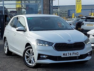 Used Skoda Fabia SE L 116 HP (85 kW) 2024 White Hatchback