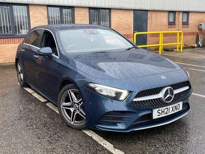 Used Mercedes A200 AMG Line Premium 2021 Blue Hatchback
