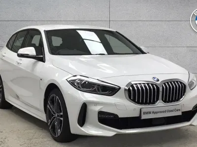 Used BMW 118 M Sport 134 HP (98 kW) 2023 White Hatchback