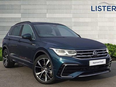 Nightshade blue Used 2023 VW Tiguan R-line SUV | £29,985 (A bit pricey)