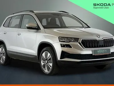 Gebraucht Skoda Karoq SE Drive 116 PS (85 kW) 2023 Silber SUV