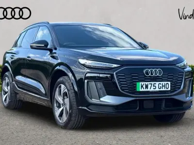 Used Audi Q6 e-tron S-Line 280 kW (382 HP) 2026 Black SUV