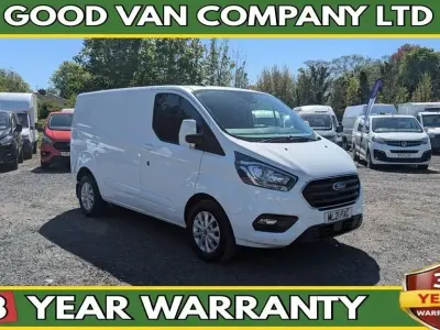 Begagnad Ford Transit Custom Premium 130 HK (95 kW) 2021 Vit Van