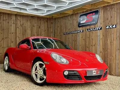 Used Porsche Cayman 320 HP (235 kW) 2010 Red Coupe