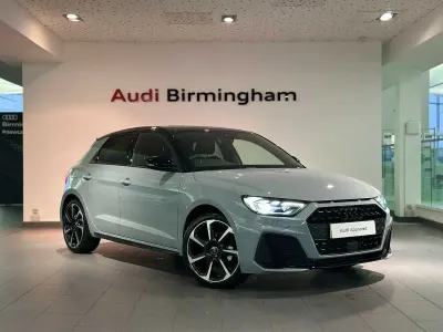 Used Audi A1 Black Edition 113 HP (83 kW) 2025 Arrow grey pearl effect SUV
