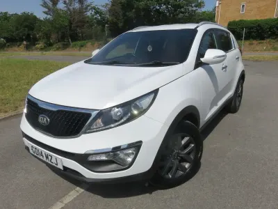 Used Kia Sportage 133 HP (97 kW) 2014 White SUV