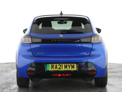 Used Peugeot e-208 Premium 98 kW (134 HP) 2021 Grey Hatchback