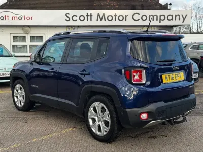 Used Jeep Renegade Limited 120 HP (88 kW) 2016 Blue SUV