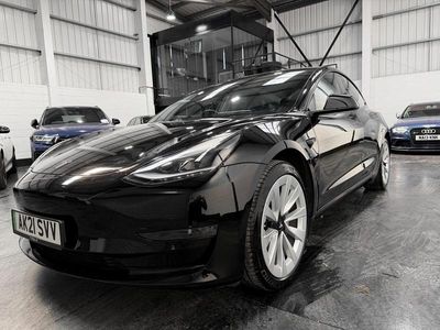 Used Tesla Model 3 Long Range AWD 366 kW (498 HP) 2021 Black Sedan