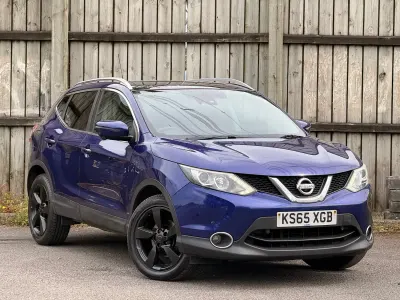 Used Nissan Qashqai N-TEC 110 HP (80 kW) 2016 Blue SUV