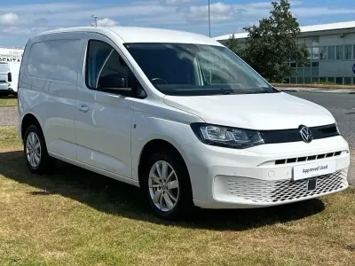 Used VW Caddy Pro 101 HP (74 kW) 2023 White MPV