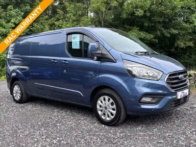 Used Ford Transit Custom Limited 170 HP (125 kW) 2023 Blue Van