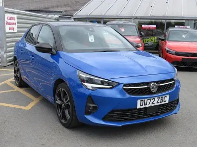 Used Vauxhall Corsa GS Line 100 HP (73 kW) 2022 Blue Hatchback