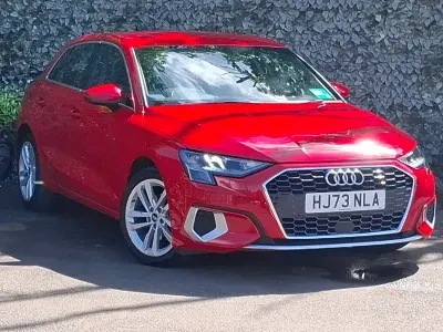 Used Audi A3 Sport 150 HP (110 kW) 2023 Red Sedan